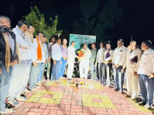 Community gathering event attended by MP Wakchaure