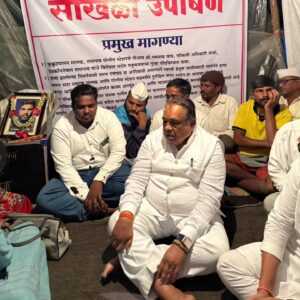 Public discussion meeting led by MP Wakchaure with local representatives