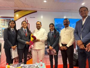 Official meeting with delegation attended by MP Wakchaure