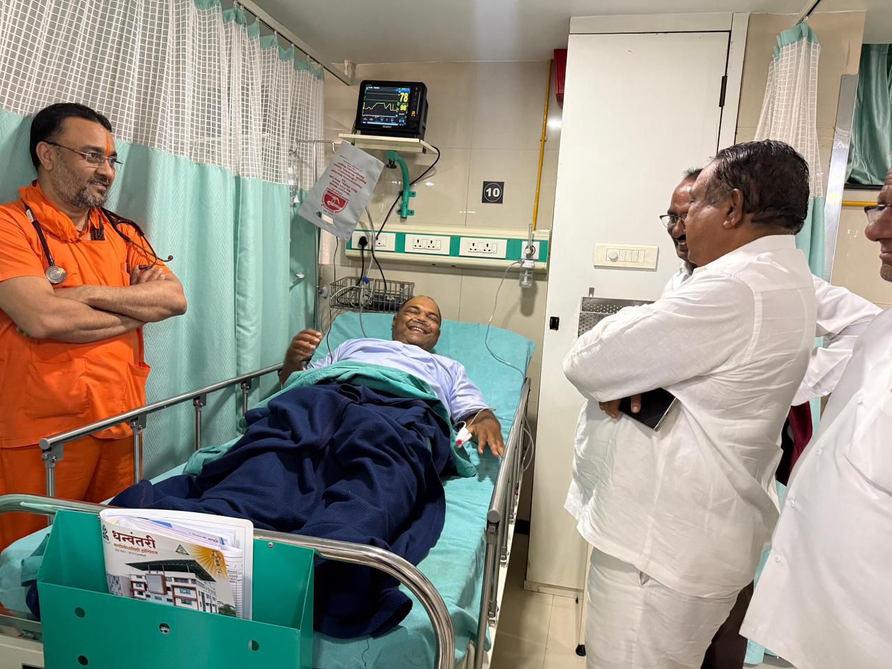 Healthcare facility inspection by public representative
